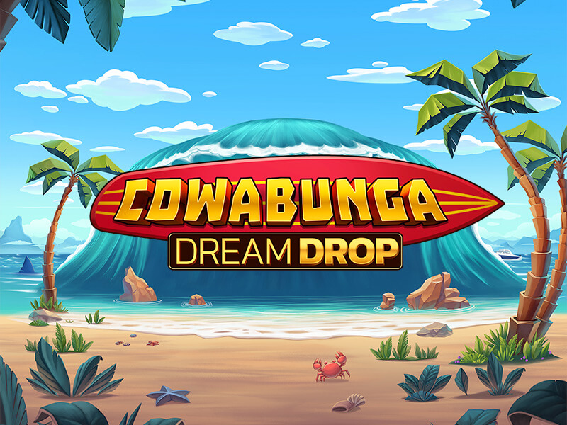 Ícone do jogo de slot Cowabunga Dream Drop no bet365 app download